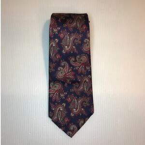 J.G. Hook Paisley Short Wide Necktie